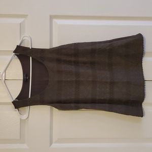 The Limited Army Green Lace Tank Top